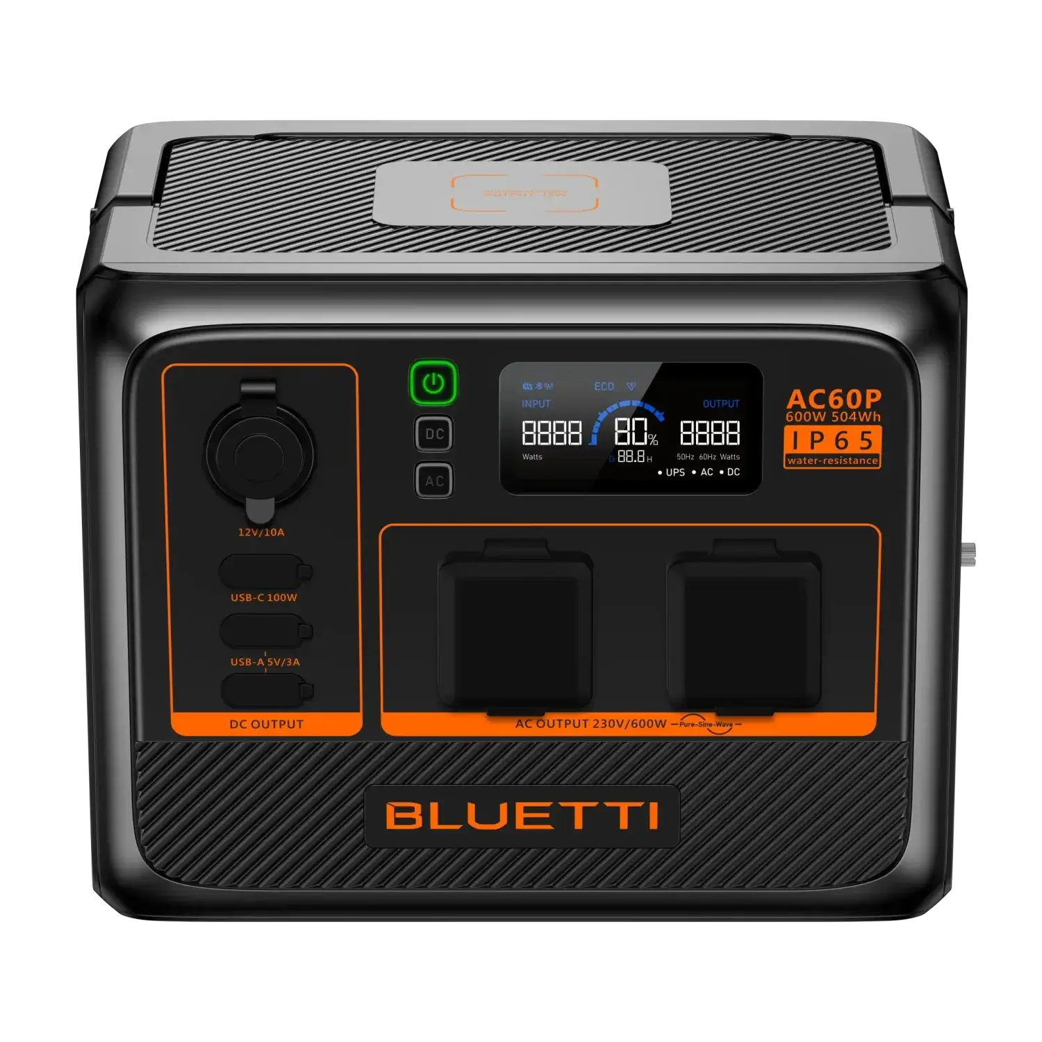 תחנת כוח ניידת BLUETTI AC60P+פאנל סולארי 24V BIGBLUE בהנחה