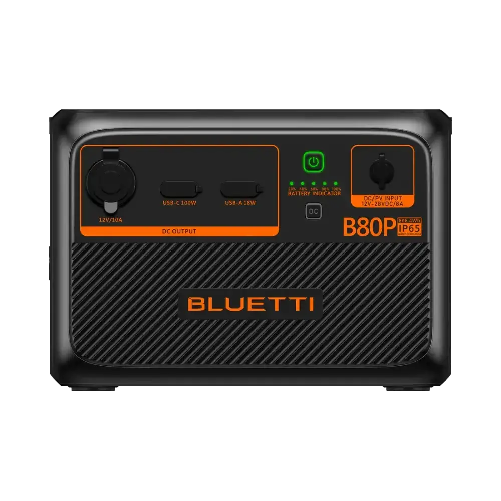 סוללת BLUETTI B80P+פאנל סולארי 24V בהנחה
