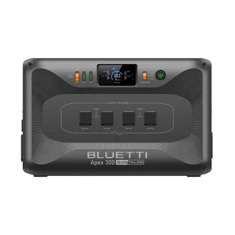תחנת כוח ניידת Bluetti Apex 300 – 3840W / 2764Wh